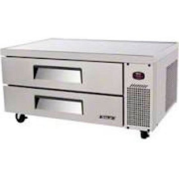 Turbo Air Turbo Air TCBE-48SDR Chef Base Refrigerator - 47-5/8"W x 32"D x 20-1/2"H TCBE-48SDR